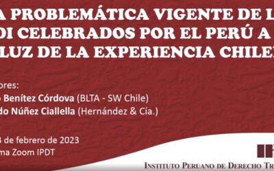 Conversatorio del Instituto Peruano de Derecho Tributario