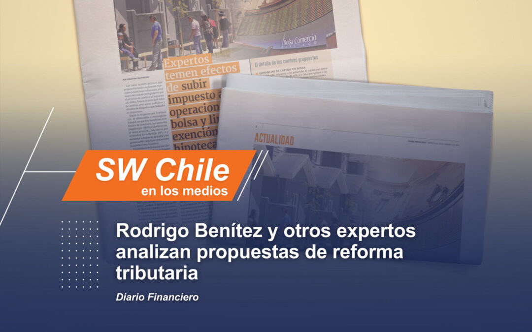 Rodrigo Benítez y otros expertos analizan propuestas de reforma tributaria