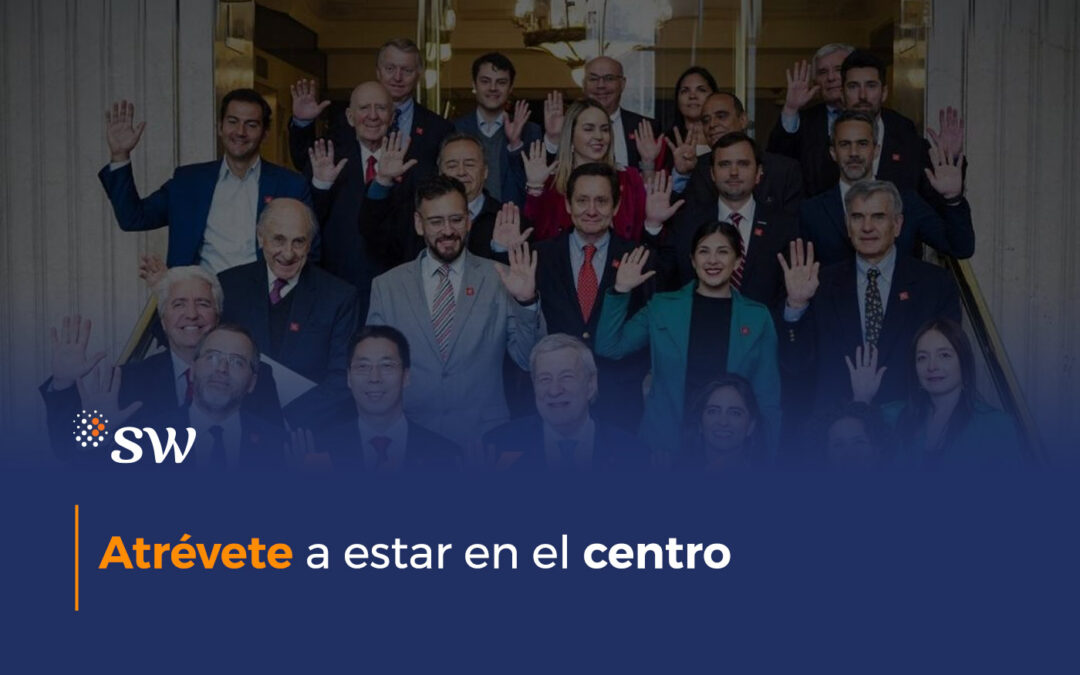 Atrévete a estar en el centro