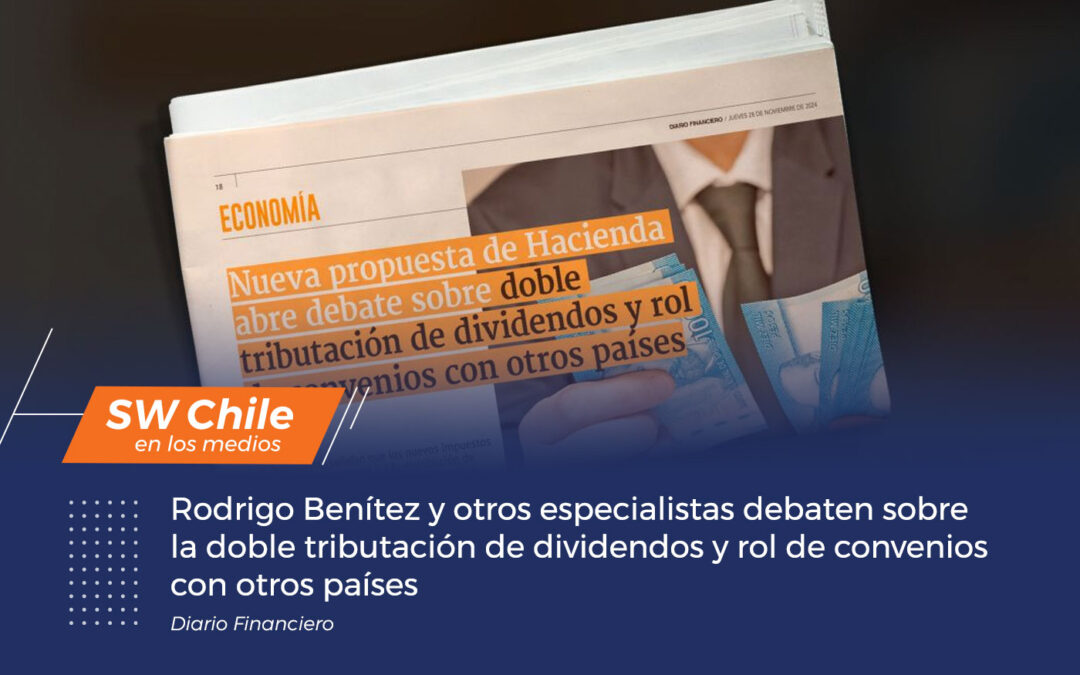 Rodrigo Benítez y otros especialistas debaten sobre la doble tributación de dividendos y rol de convenios con otros países