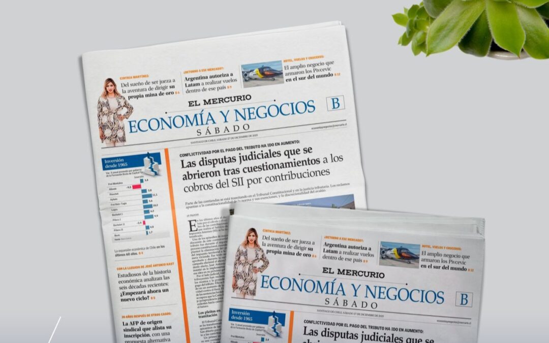 Rodrigo Benitez analiza la constitucionalidad de las contribuciones en entrevista con El Mercurio ⚖️📰